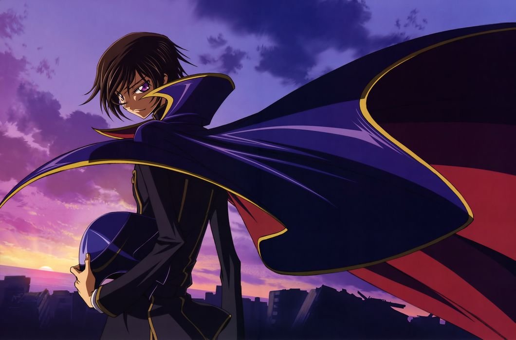 Code Geass Lelouch Cape - HD Wallpaper 
