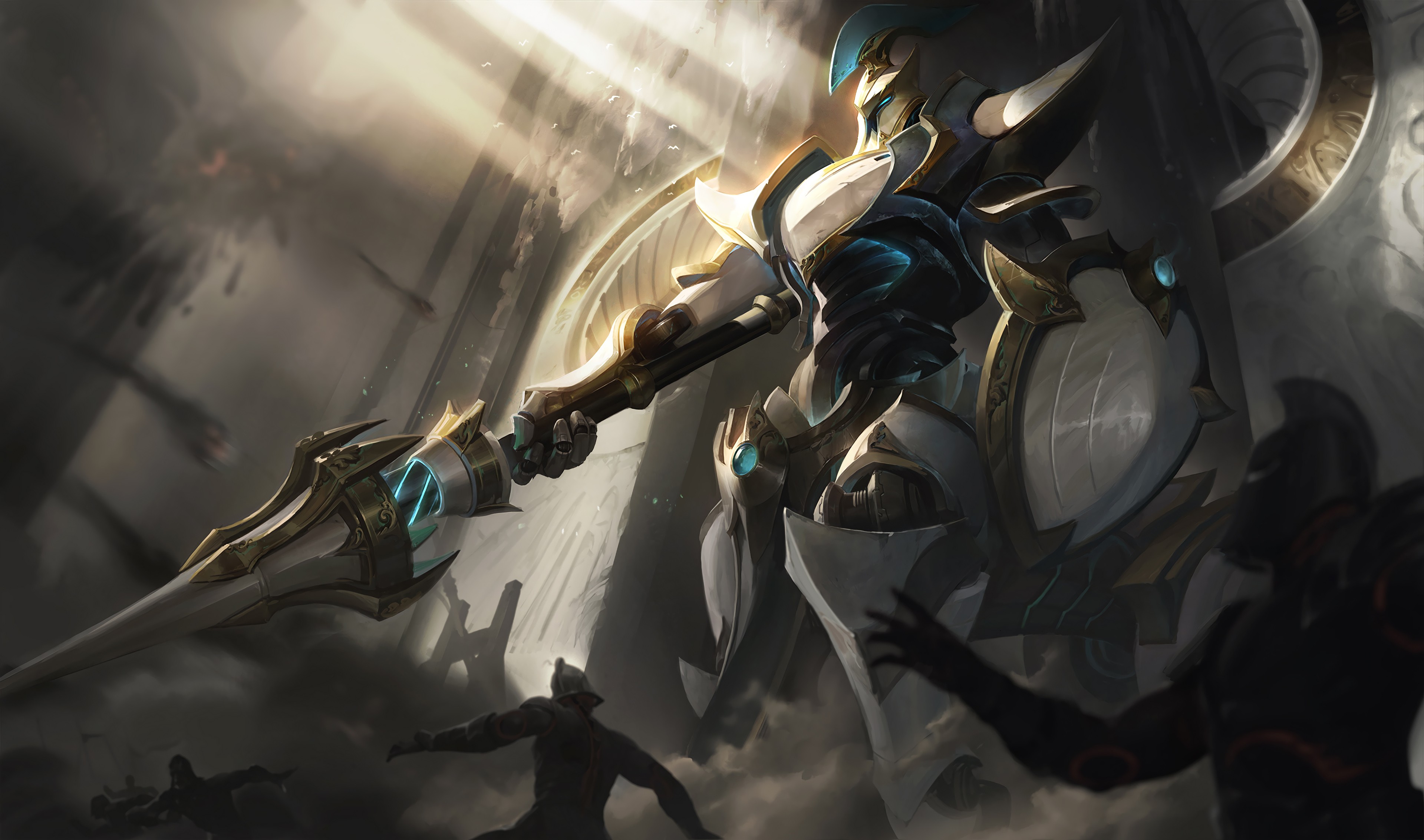 Lancer Zero Hecarim Splash Art Hd Wallpaper Background - Lancer Hecarim - HD Wallpaper 