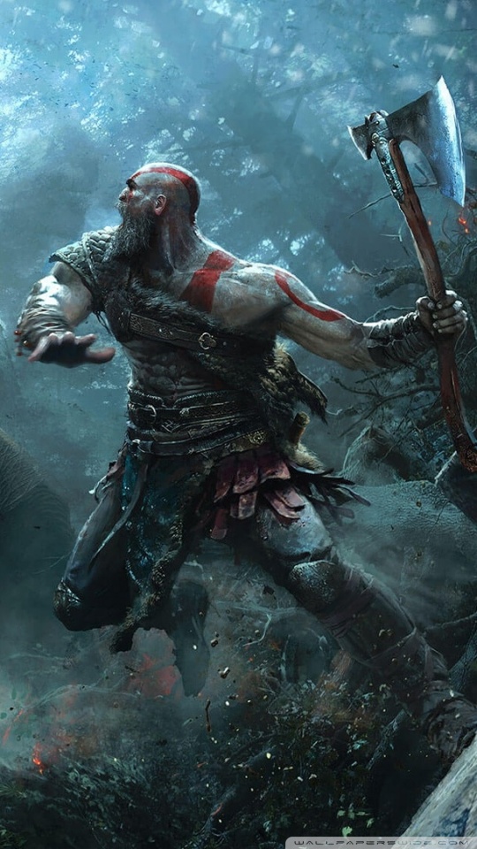 God Of War Hd Wallpaper Mobile - HD Wallpaper 