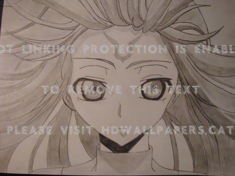 C Code Geass Cc Anime Girl Sketch - Anime - HD Wallpaper 