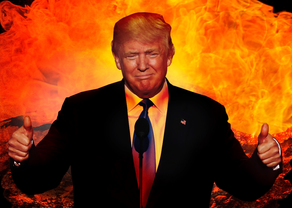 Lucifer Pics, Comics Collection - Trump Going To Hell - HD Wallpaper 