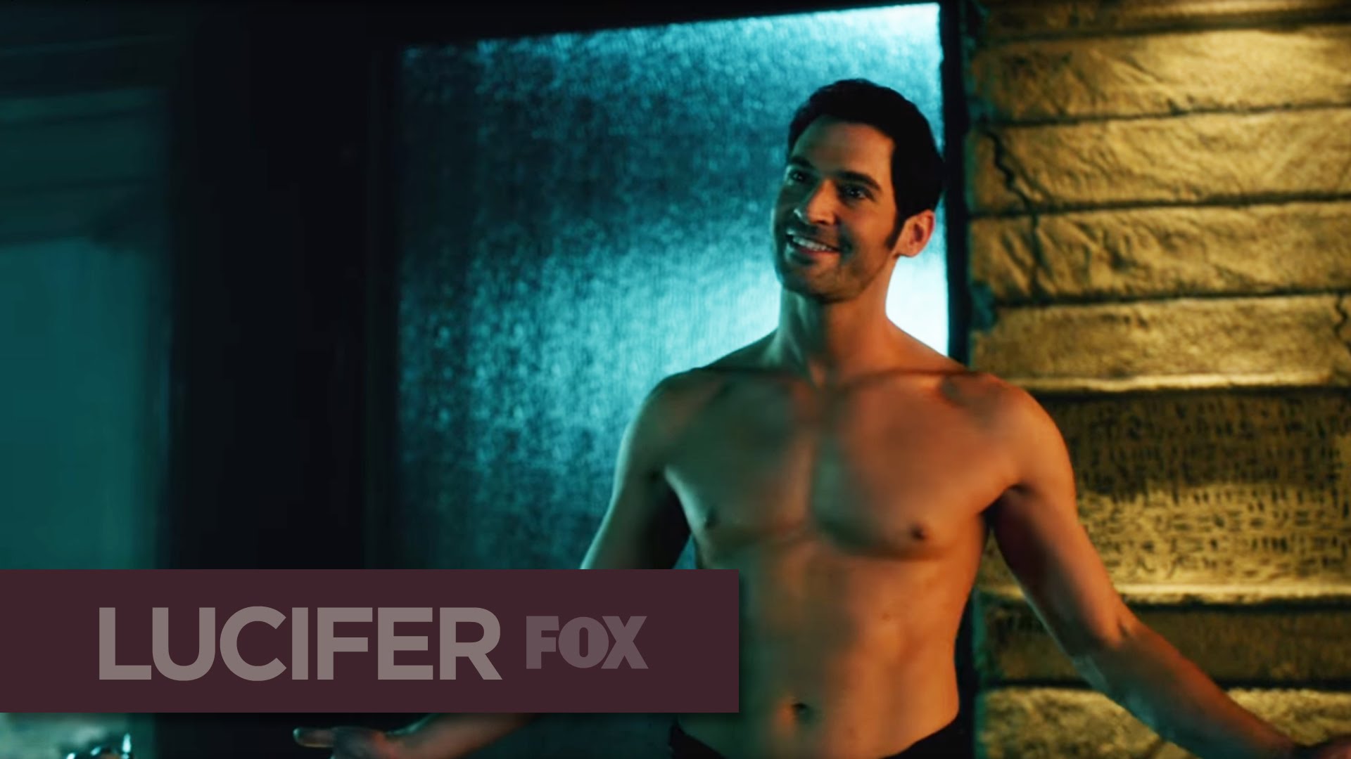 Lucifer Tv Show Shirtless - HD Wallpaper 