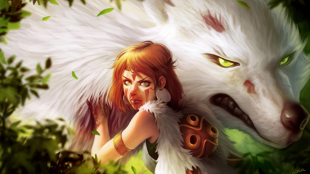 Princesse Mononoke - HD Wallpaper 