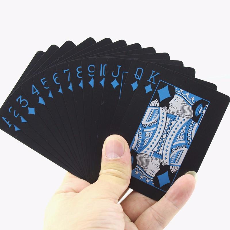 Matte Black Playing Cards - HD Wallpaper 