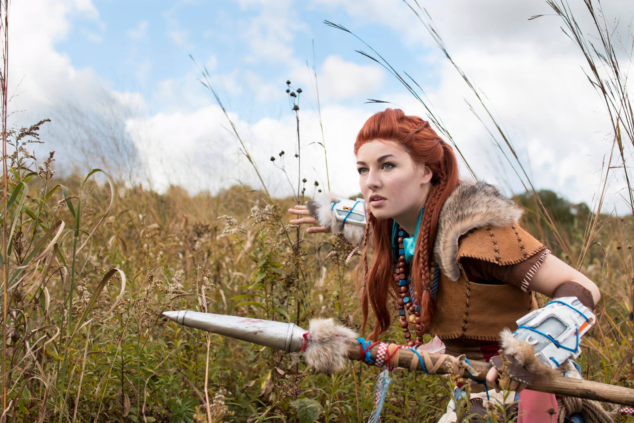 Aloy Horizon Zero Dawn Cosplay Wallpapers Hd - Girl - HD Wallpaper 