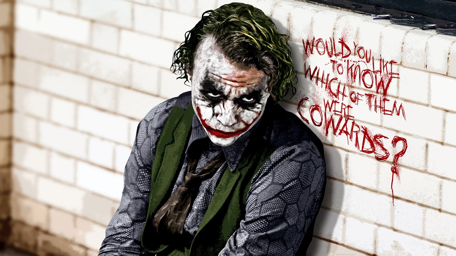 Wallpaper Joker Hd - Joker I Am Not A Monster - HD Wallpaper 