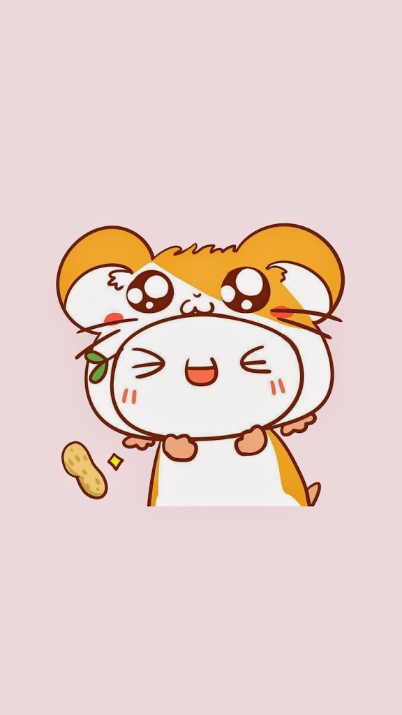 Background, Hamtaro, And Kawaii Image - Emoticon - HD Wallpaper 