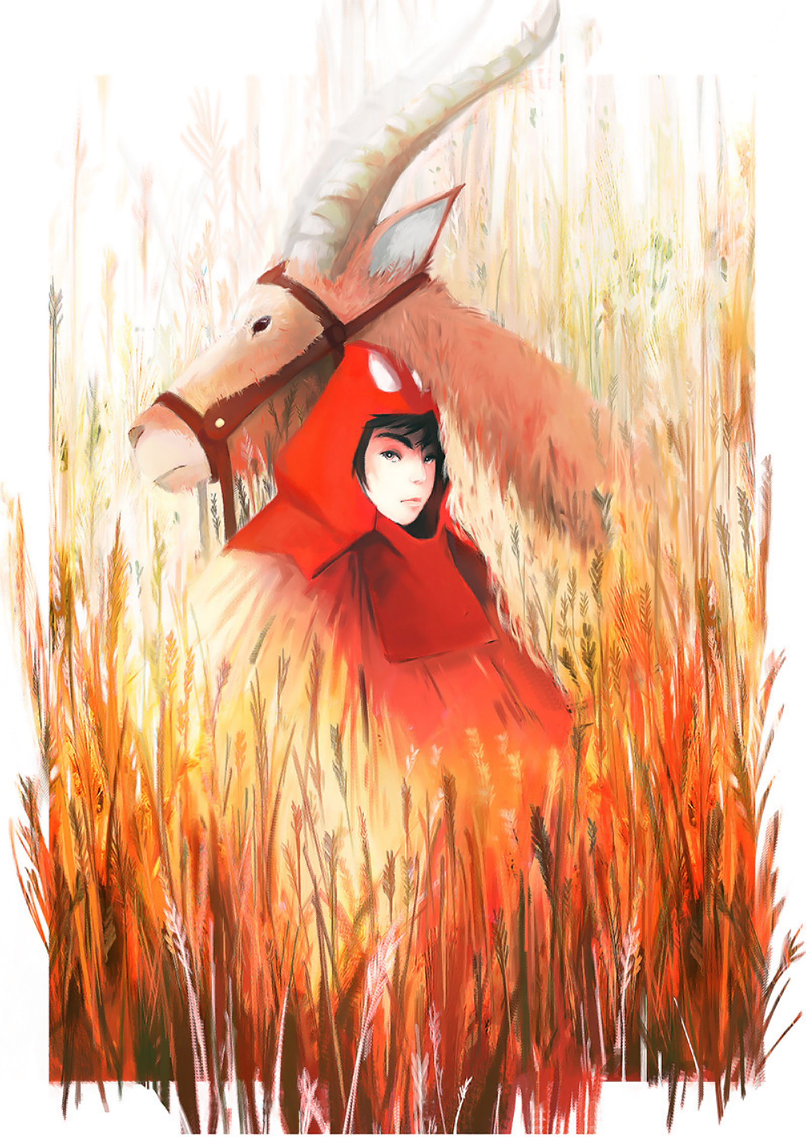 Ghibli Wallpaper Phone Princess Mononokey - HD Wallpaper 