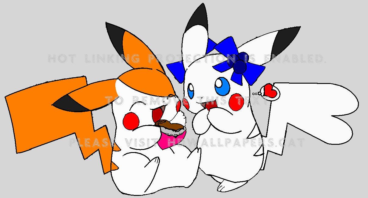 Pika-bijou And Hamtaro Pikachu Hamsters - Pokemon Hamtaro - HD Wallpaper 