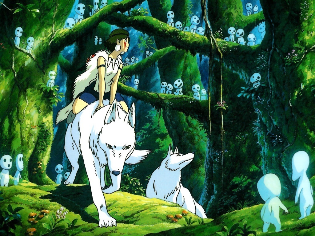 Princess Mononoke - Princess Mononoke The Trees Cry Out - HD Wallpaper 