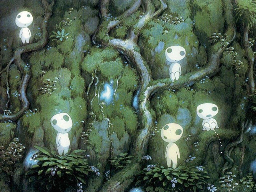 Princess Mononoke Studio Ghibli - HD Wallpaper 