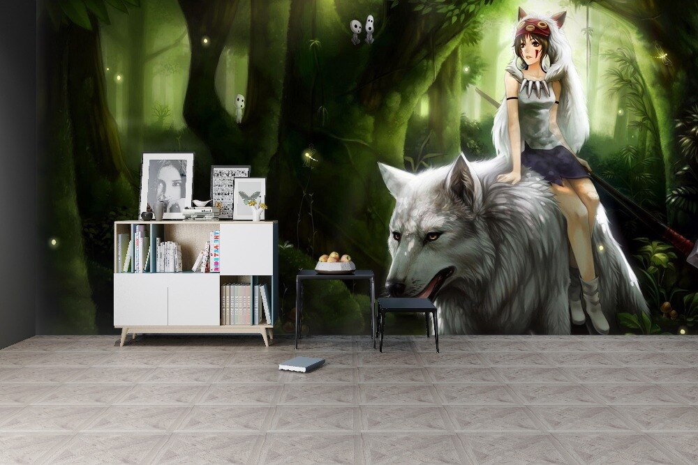 4k Wallpaper Princess Mononoke - HD Wallpaper 