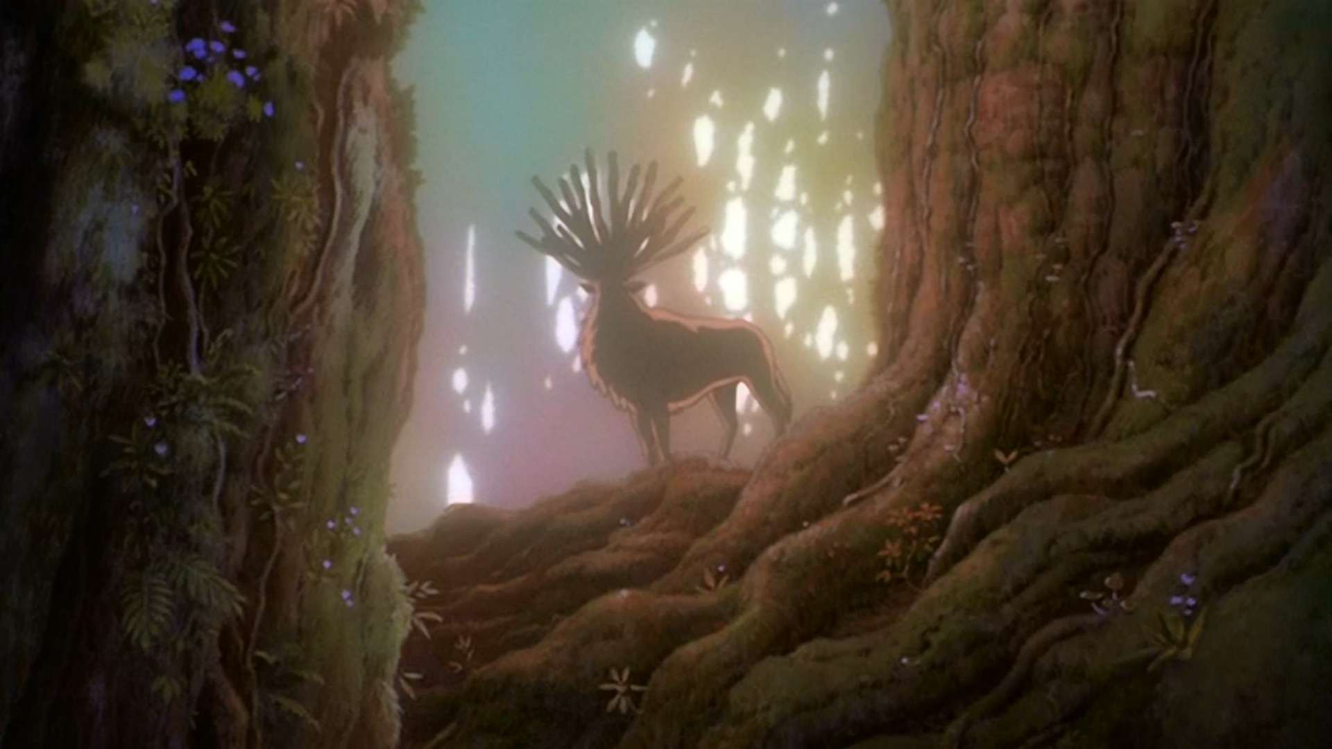 Princess Mononoke Forest Spirit - HD Wallpaper 
