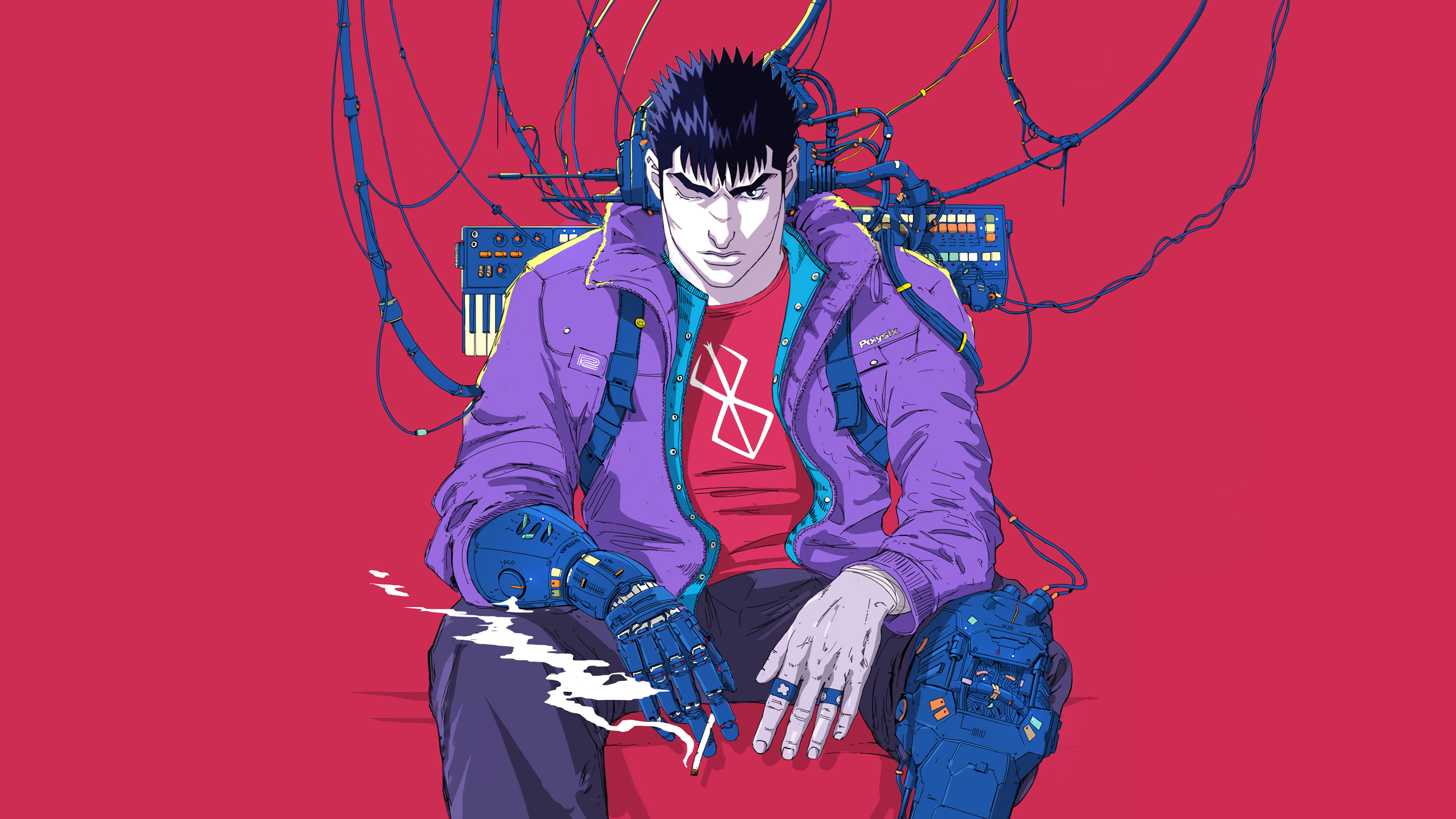 Cyberpunk Berserk - HD Wallpaper 