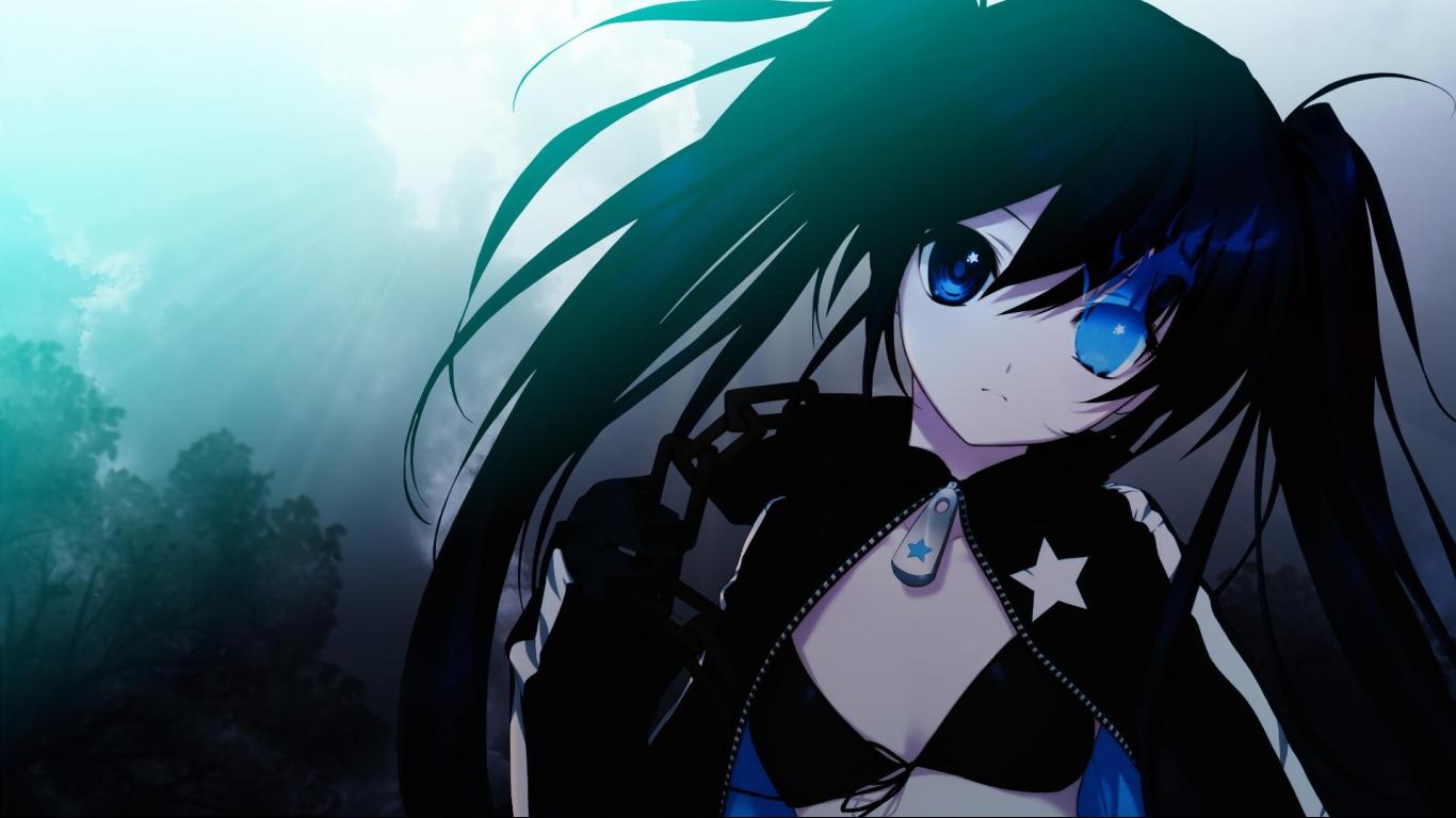 Black Rock Shooter Hd Fond D’écran - Mato Kuroi Black Rock Shooter - HD Wallpaper 