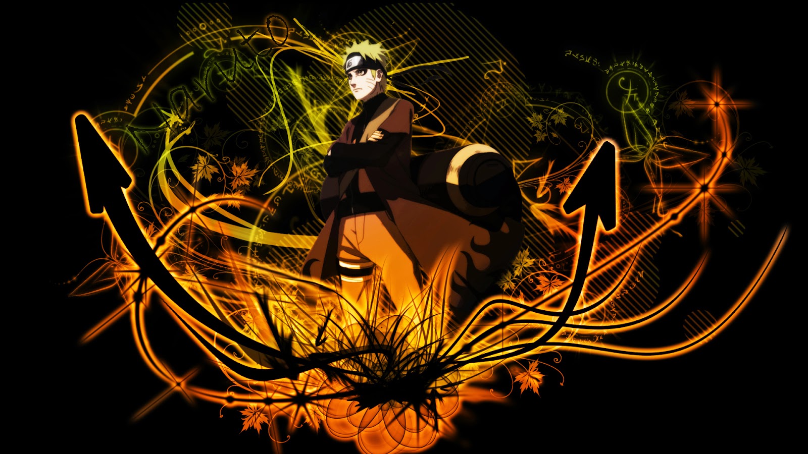 Widescreen Trigun Wallpaper Wallpaper - Naruto Sage - HD Wallpaper 
