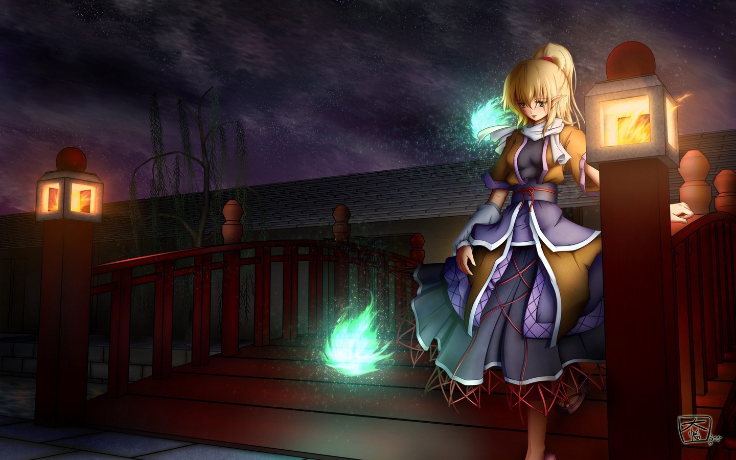 Wallpaper Parsee Mizuhashi, Touhou Project, Anime, - Parsee Mizuhashi - HD Wallpaper 