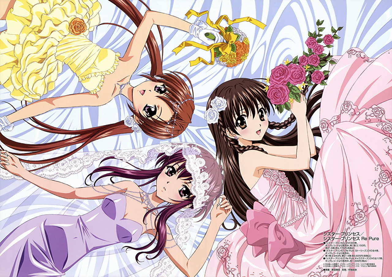 Princess Long Hair Anime - HD Wallpaper 
