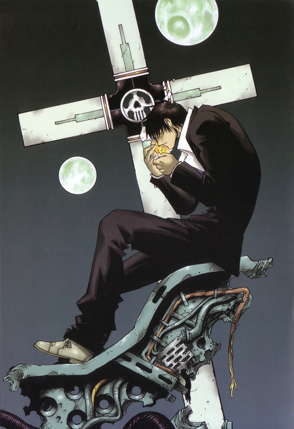 Trigun - Nicholas D Wolfwood - HD Wallpaper 