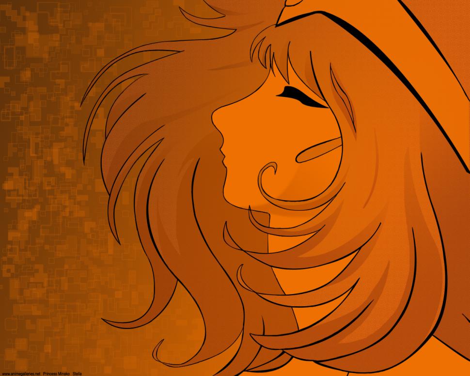 Anime Princess Minako Orange Hd Wallpaper,cartoon/comic - Interstella 5555 Stella - HD Wallpaper 