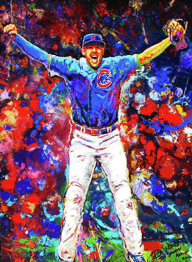 Cubs Win World Series Painting - HD Wallpaper 