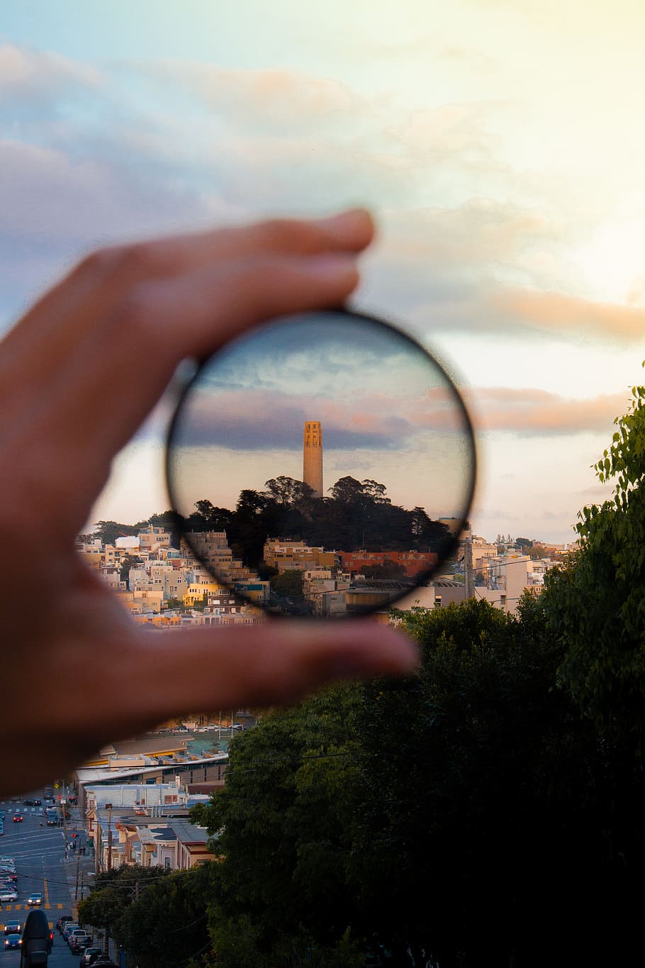 United States, San Francisco, Wallpaper, Iphone, Sunset, - Reflection - HD Wallpaper 