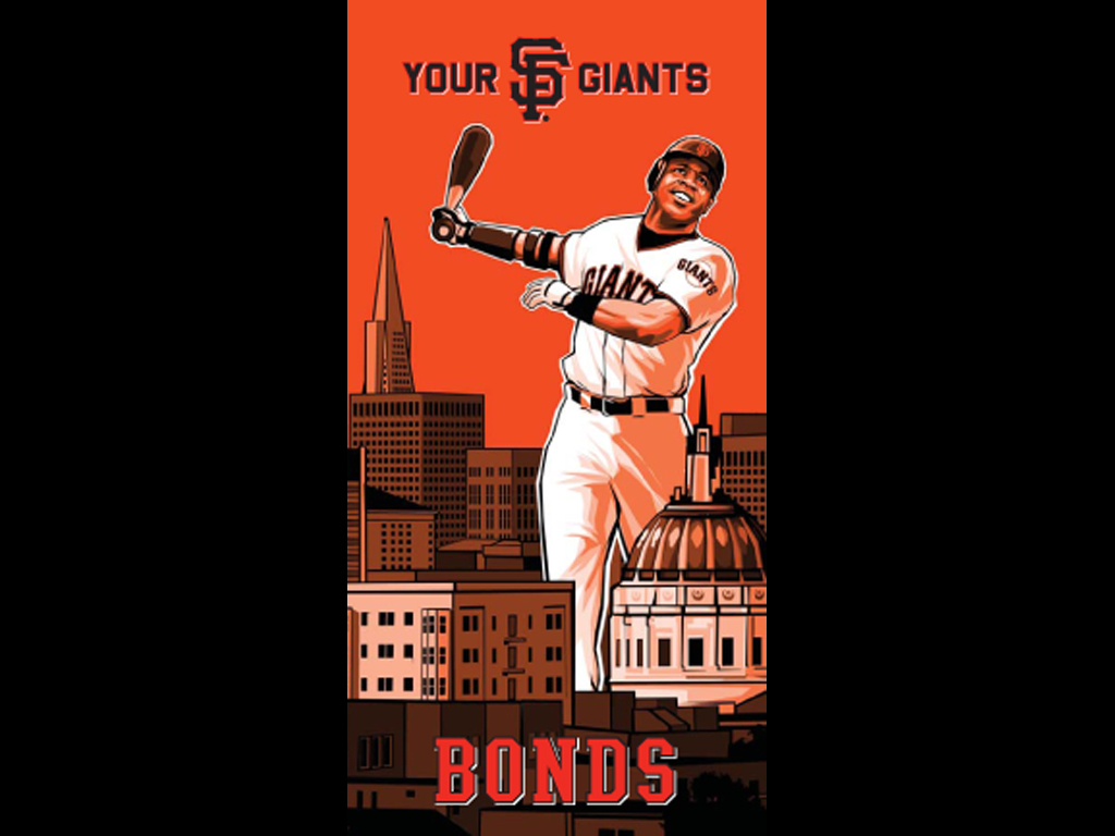 Barry Bonds - San Francisco Giants Iphone 7 - HD Wallpaper 