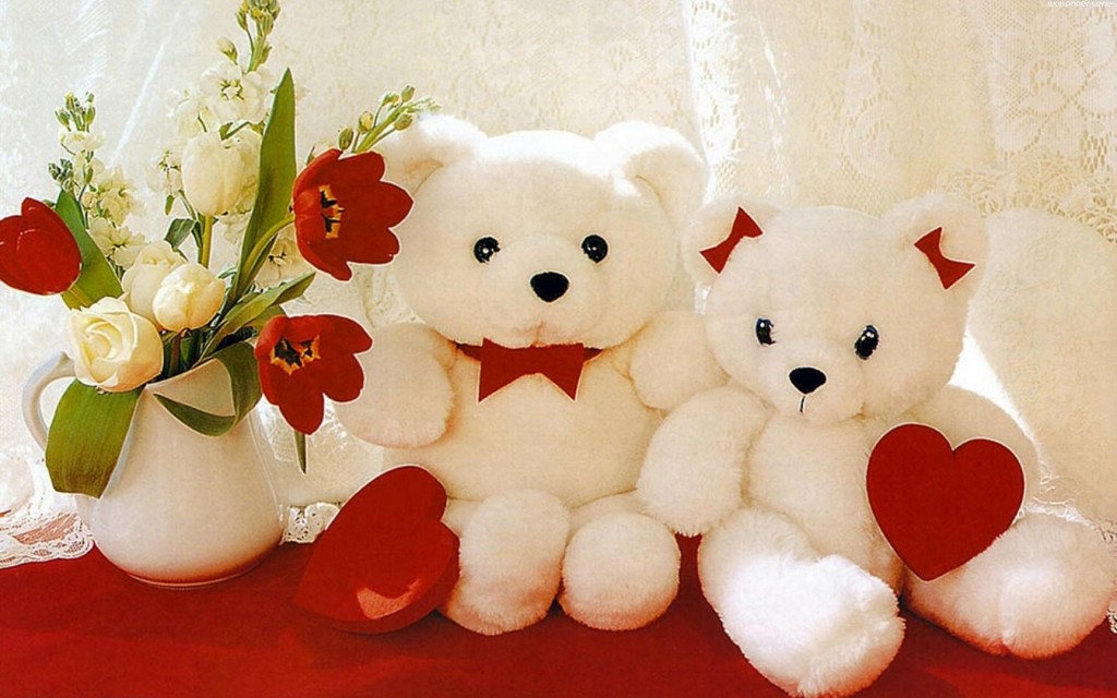 Happy Teddy Day Hd - HD Wallpaper 