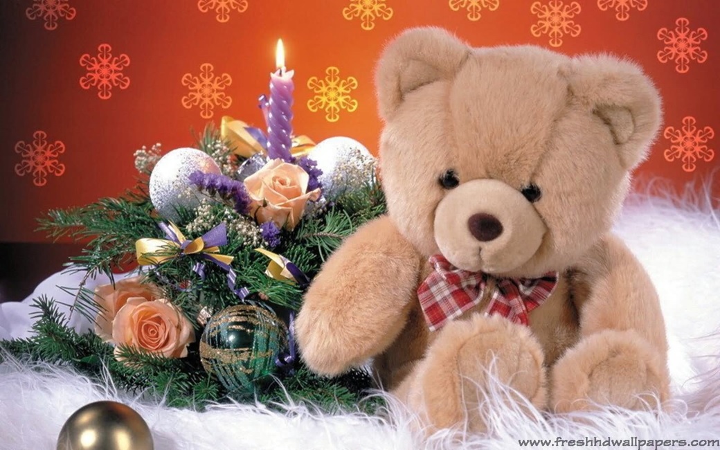 Happy Teddy Day 2017 Pics - Teddy Bear Wallpapers For Desktop - HD Wallpaper 