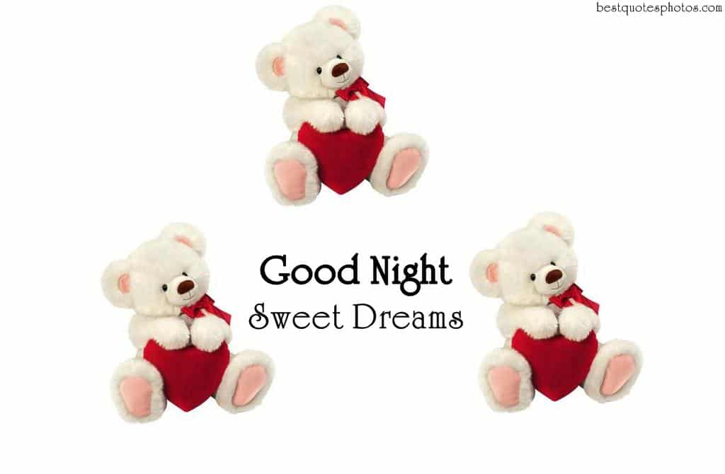 Good Night Sweet Dreams Cute Teddy Bear Wallpapers - Good Night Teddy Bear - HD Wallpaper 