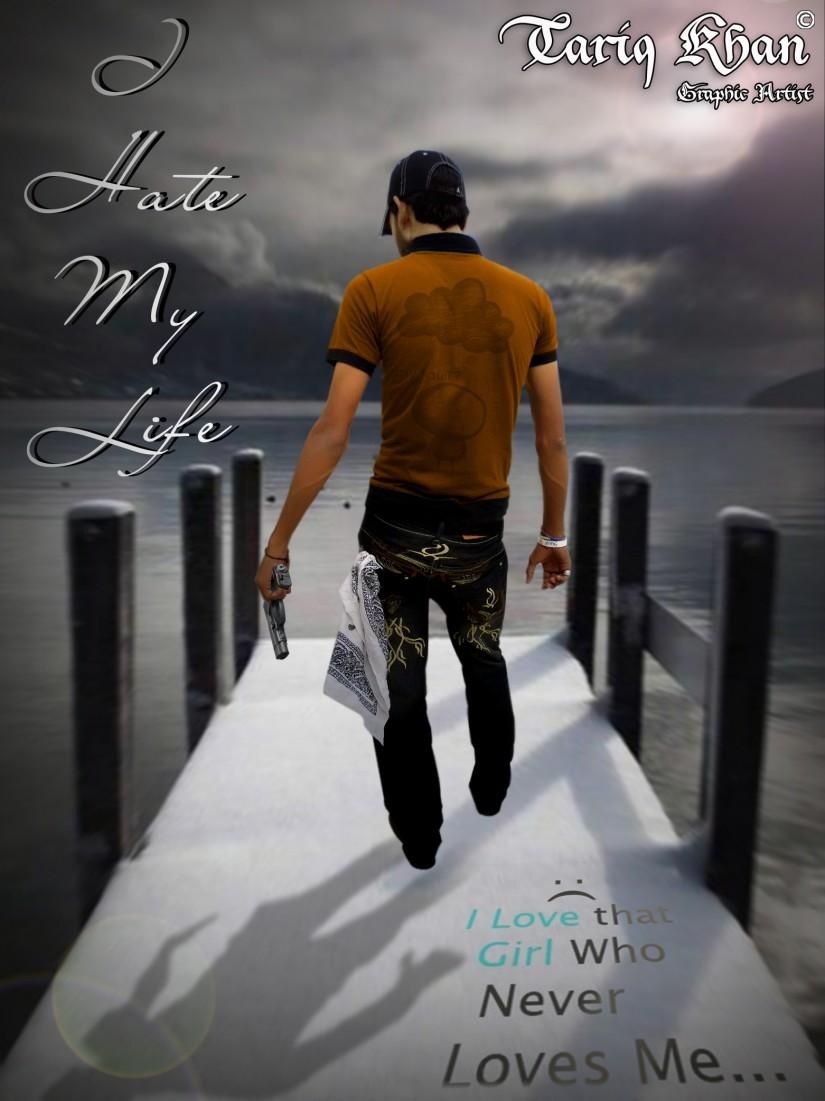 Hate My Life Hd - HD Wallpaper 