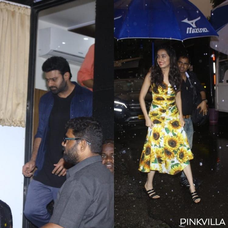 Saaho Actors Prabhas & Shraddha Kapoor Arrive At The - Prabhas Kapil Sharma Show - HD Wallpaper 