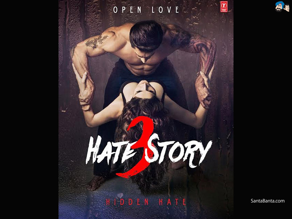 Hate Story 3 Wallpaper - Hate Story 3 Movie Poster - HD Wallpaper 