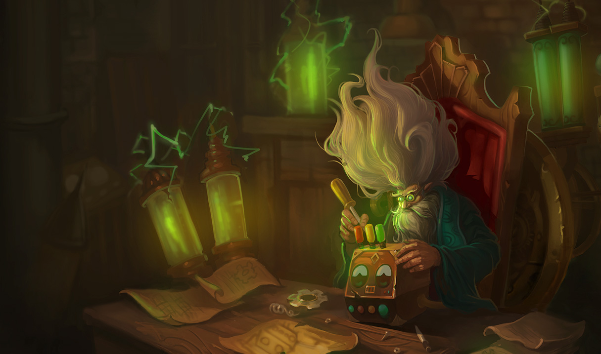 Time Machine Zilean Skin - Time Machine Zilean - HD Wallpaper 