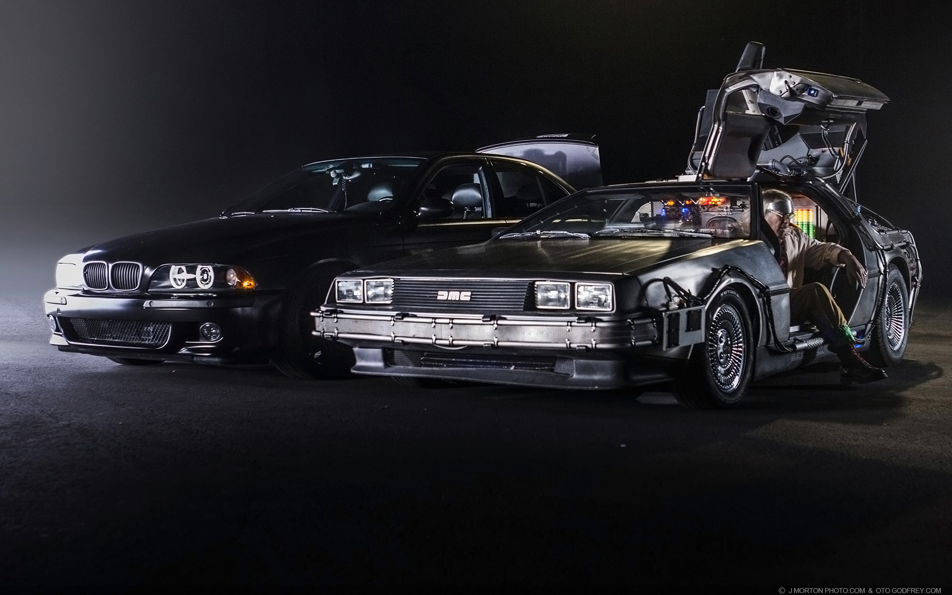 Dmc Delorean Time Machine - HD Wallpaper 