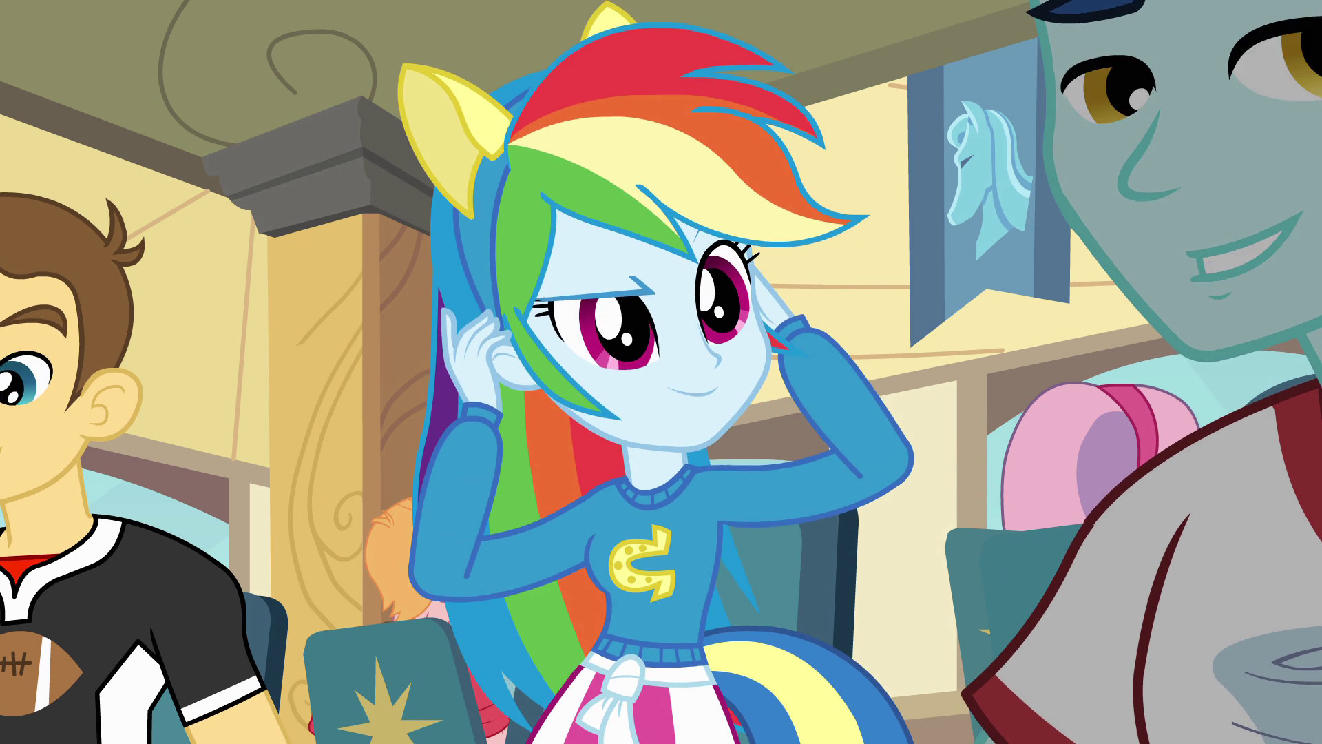 My Little Pony Equestria Girls - My Little Pony Rainbow Dash Girl - HD Wallpaper 