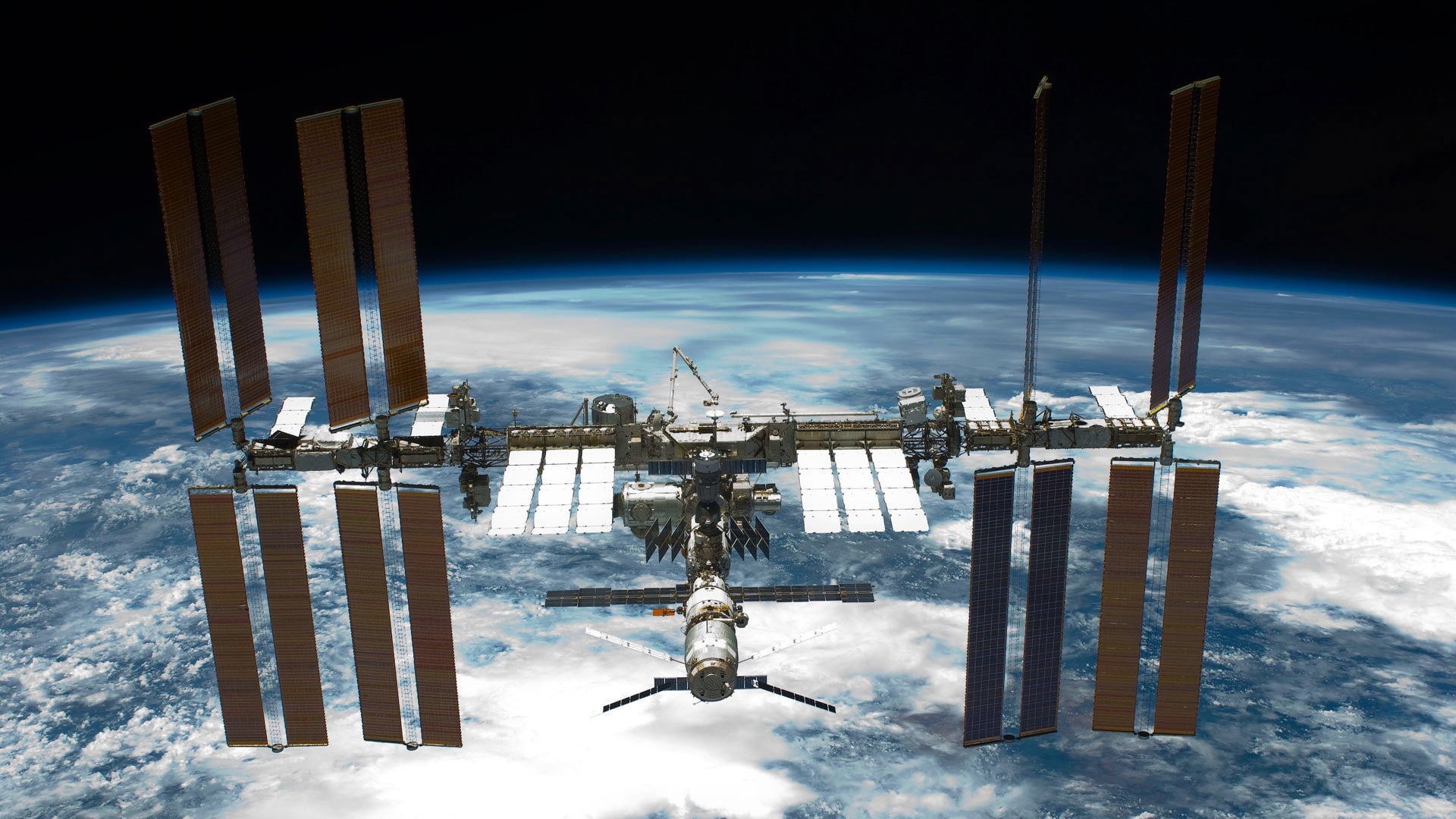 Iss Space Station - HD Wallpaper 