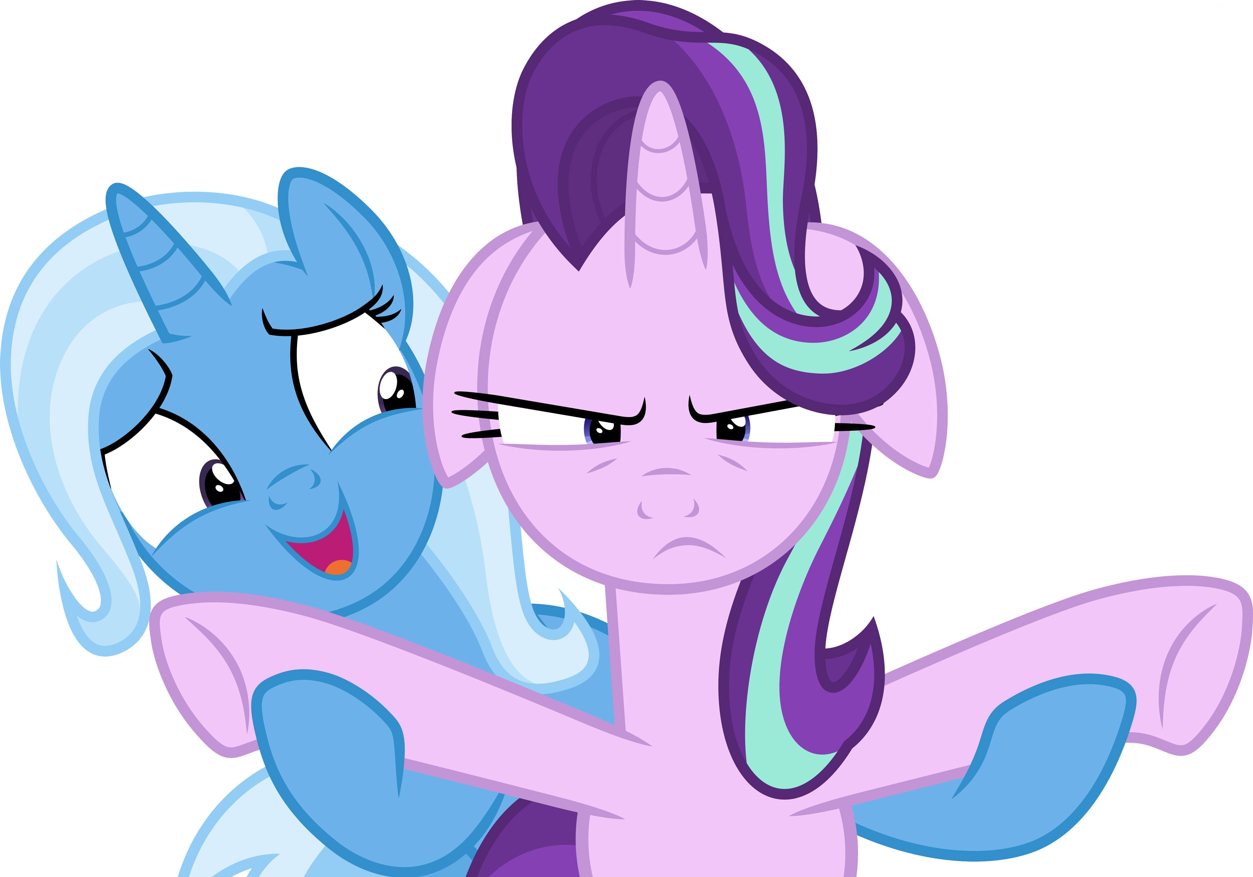 My Little Pony Blue Characters - HD Wallpaper 