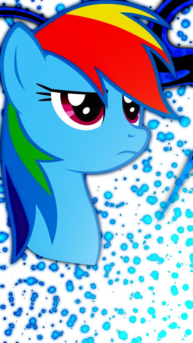 Iphone Wallpaper Wallpaper My Little Pony Pony Mlp - My Little Pony Rainbow Dash Wallpaper Iphone - HD Wallpaper 