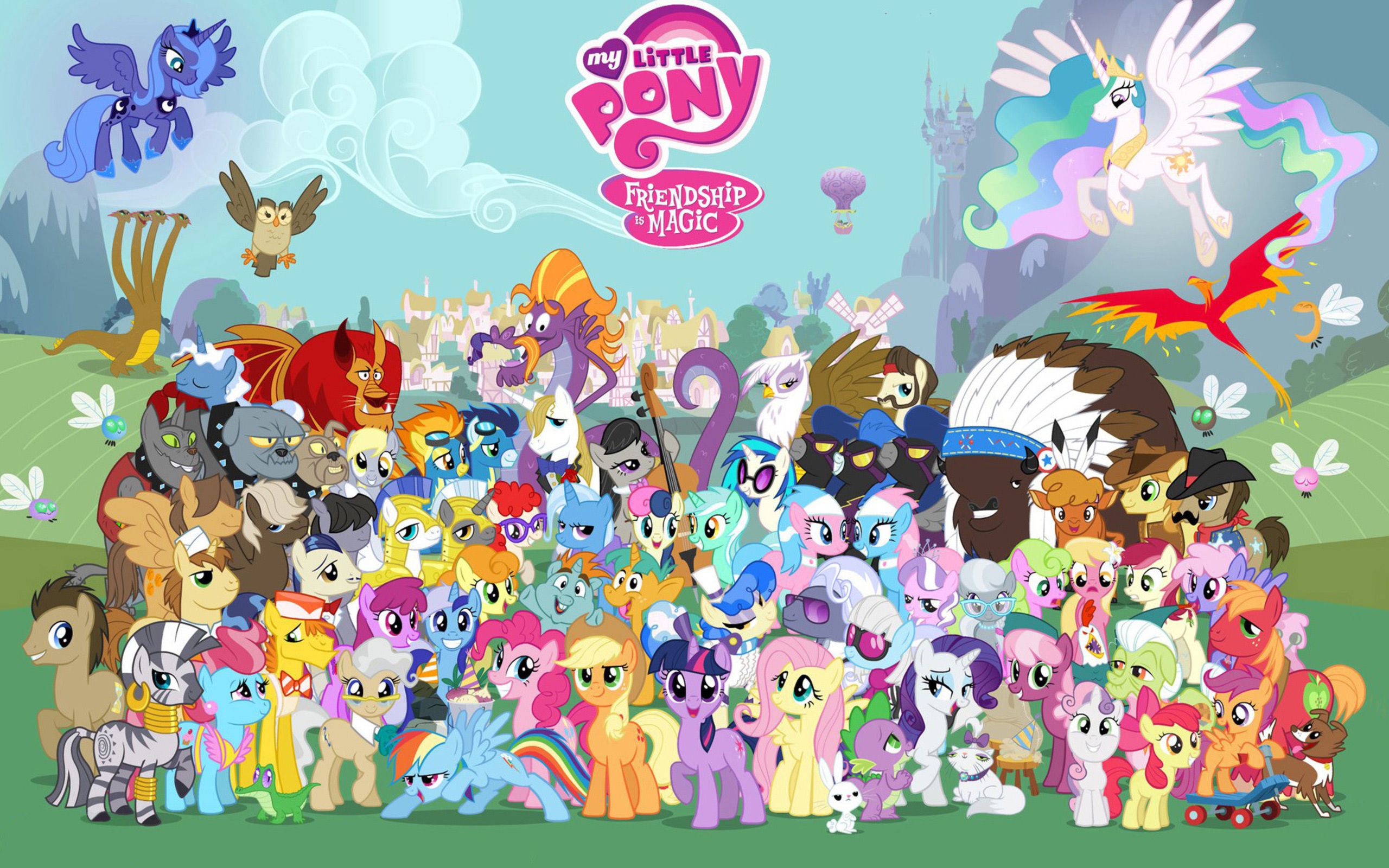 My Little Pony Wallpaper Hd - HD Wallpaper 
