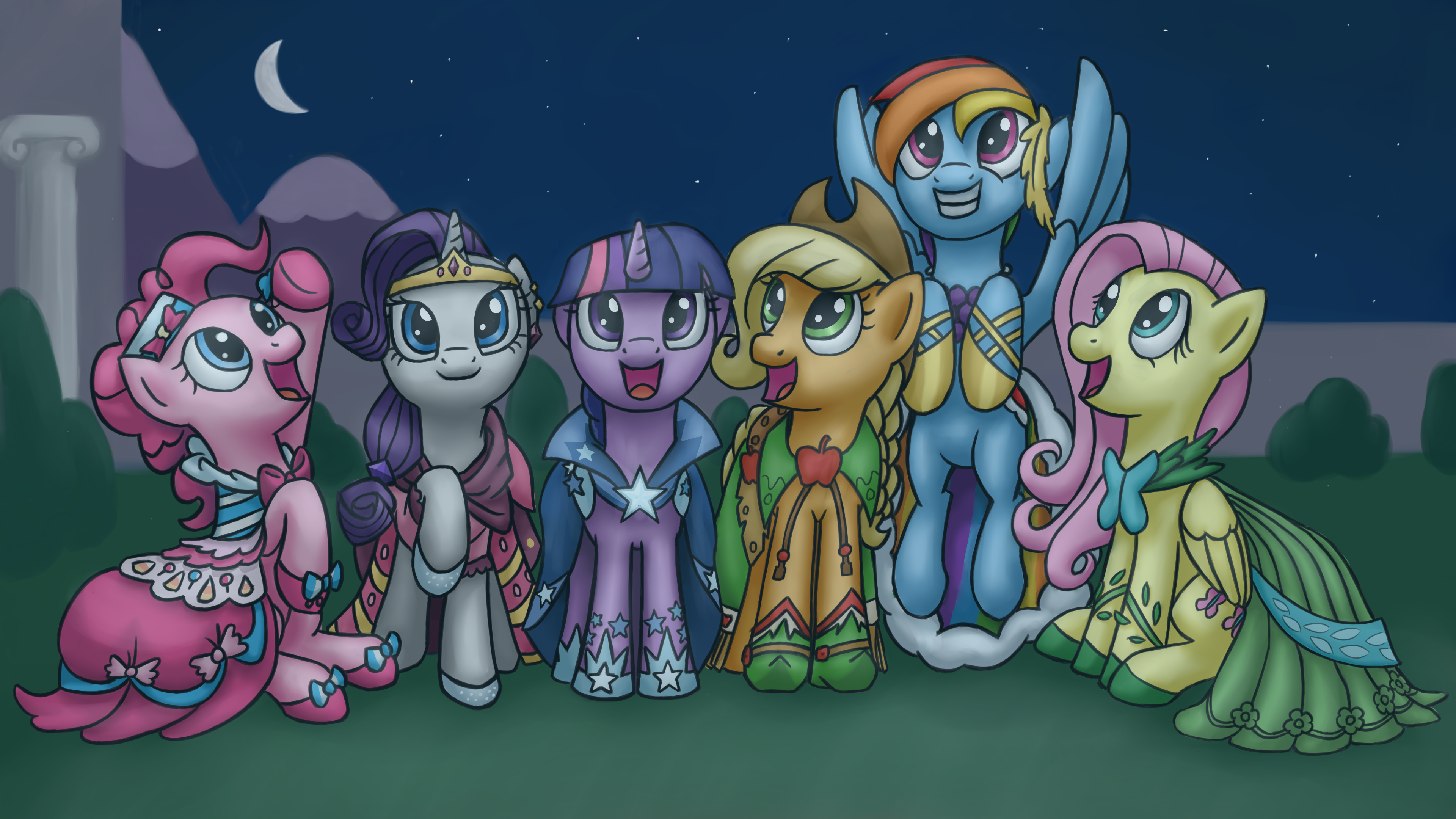 My Little Pony Friendship Is Magic Wallpaper - 3840x2160 Wallpaper