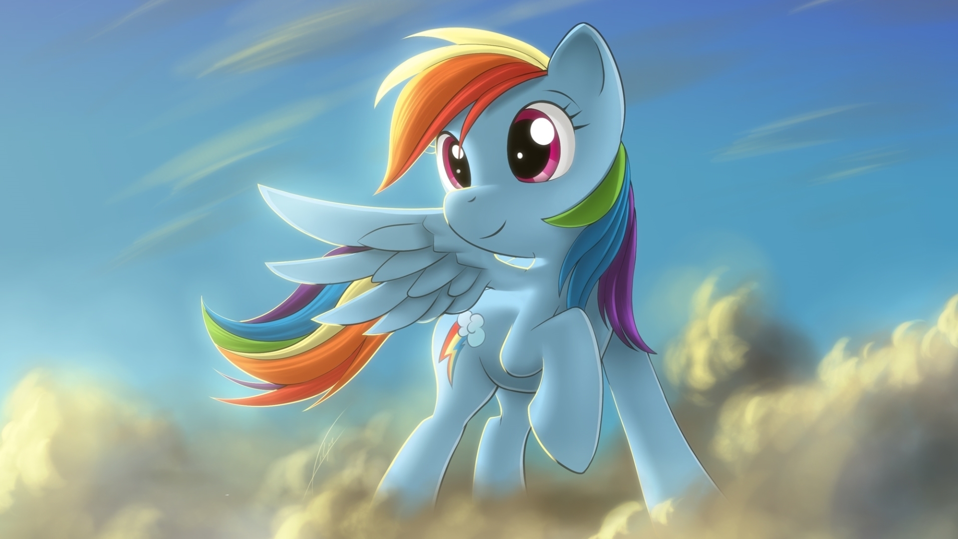 Rainbow Dash - HD Wallpaper 