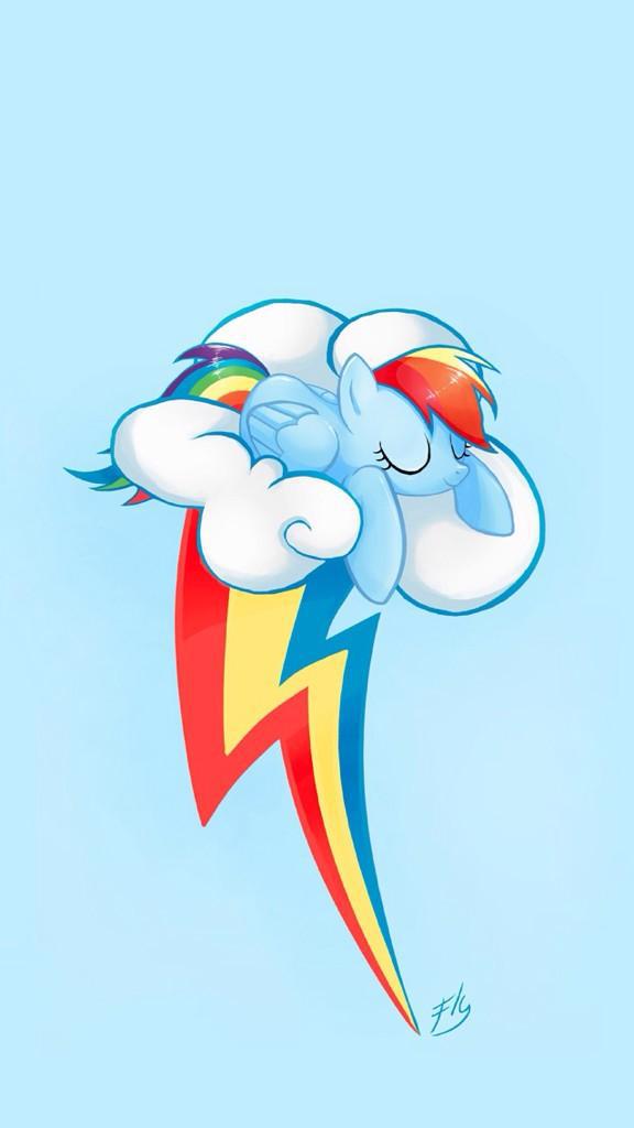 rainbow dash iphone wallpaper