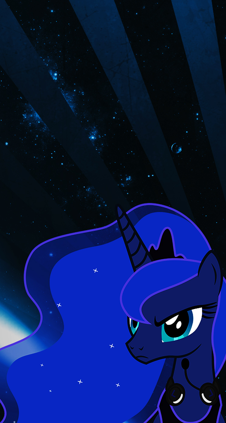 Princess Luna Wallpaper Iphone 744x1392 Wallpaper Teahub Io