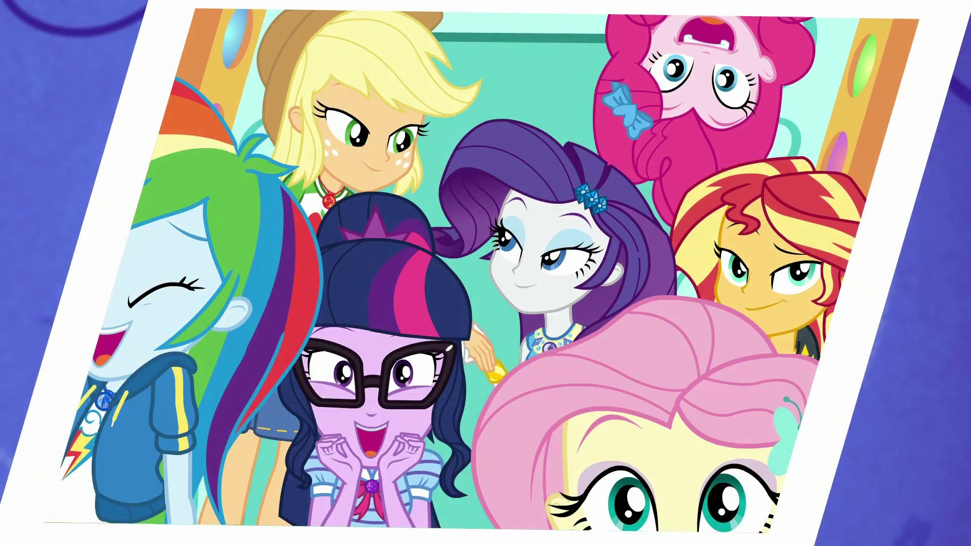 Equestria Girls Mane 7 - HD Wallpaper 