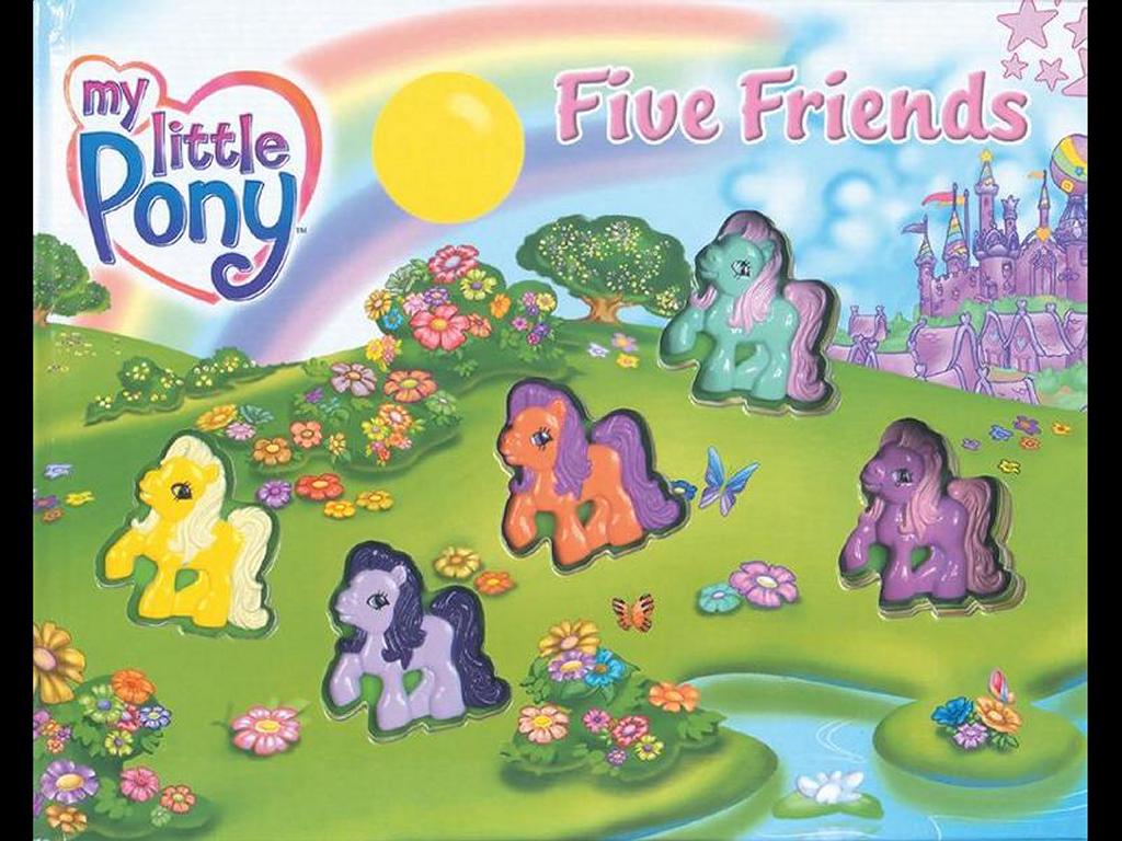 My Little Pony - My Little Pony Five Friends - HD Wallpaper 