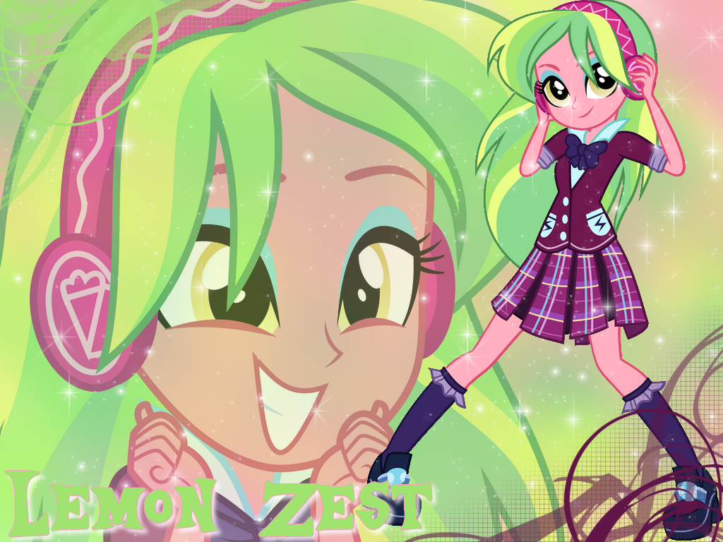 My Little Pony Equestria Girls Lemon Zest - HD Wallpaper 