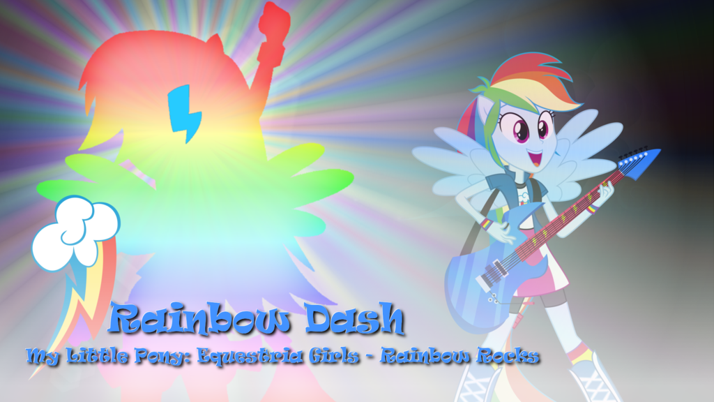 My Little Pony Rainbow Dash Wallpaper - Rainbow Dash Wallpaper Eg - HD Wallpaper 