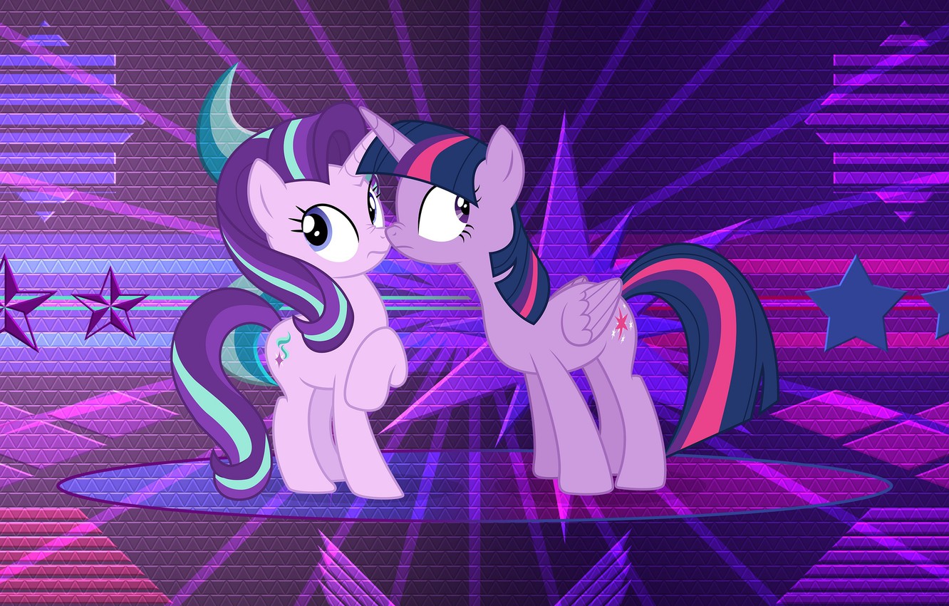 Photo Wallpaper Background, Cartoon, Pony, My Little - Картинка Фони Із Мультика My Little Pony - HD Wallpaper 