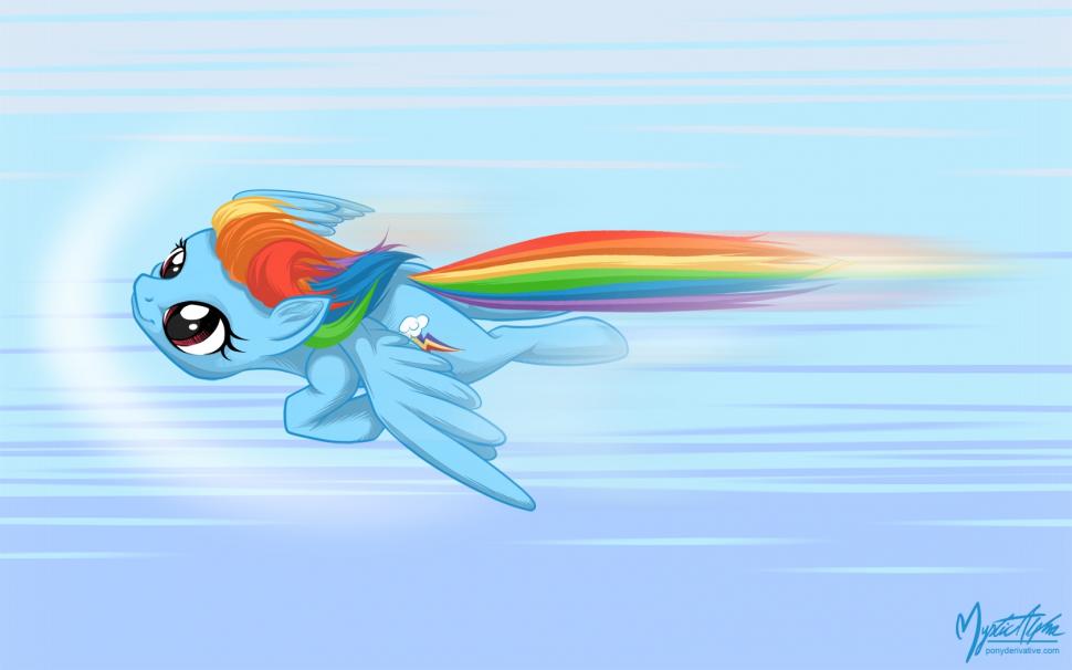 My Little Pony Rainbow Dash Hd Wallpaper,cartoon/comic - Coral Reef Fish - HD Wallpaper 